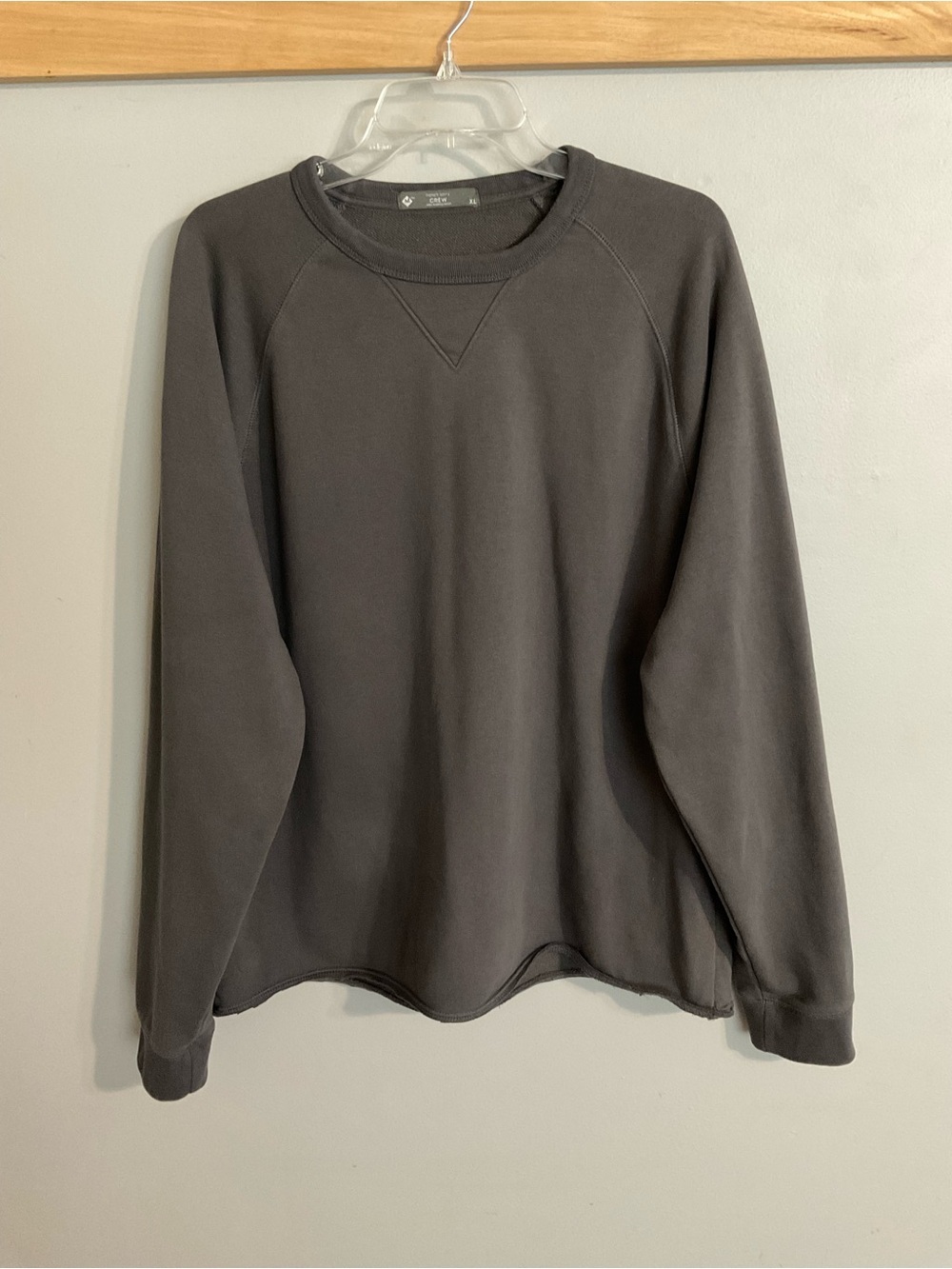 Member’s Mark Gray French Terry Crewneck Sweatshirt XL